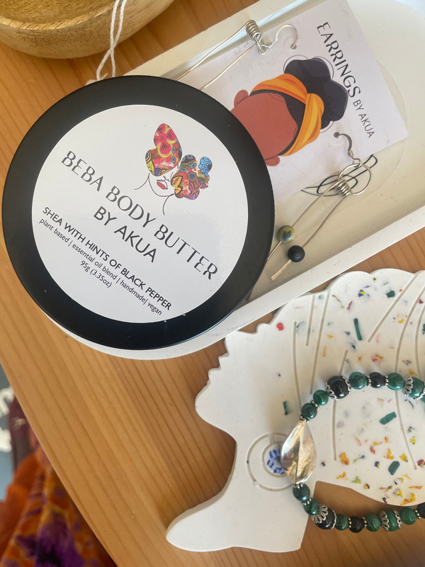 Beba Body Butter by Sheabutter Cottage – handmade moisturiser with shea, cocoa and coconut oils in a recyclable jar