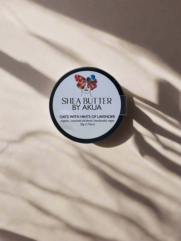 Soften and soothe skin with this creamy  shea blend. Infused with calming lavender and oats. Handmade for sensitive, dry skin.