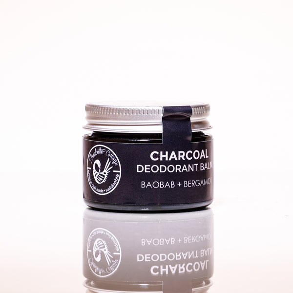 Charcoal deodorant balm