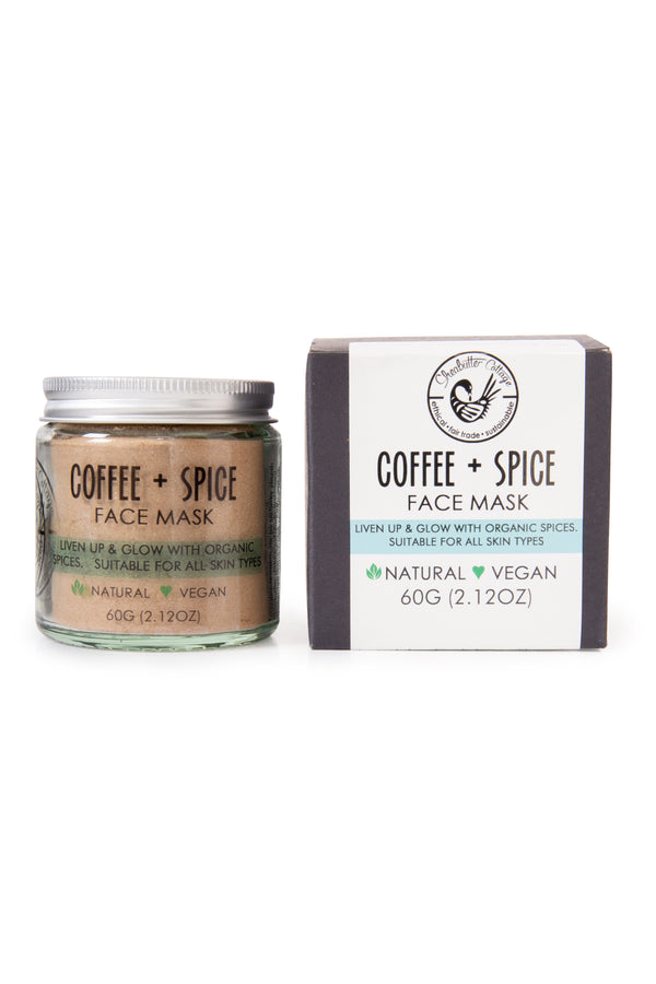 Face mask :  coffee + spice