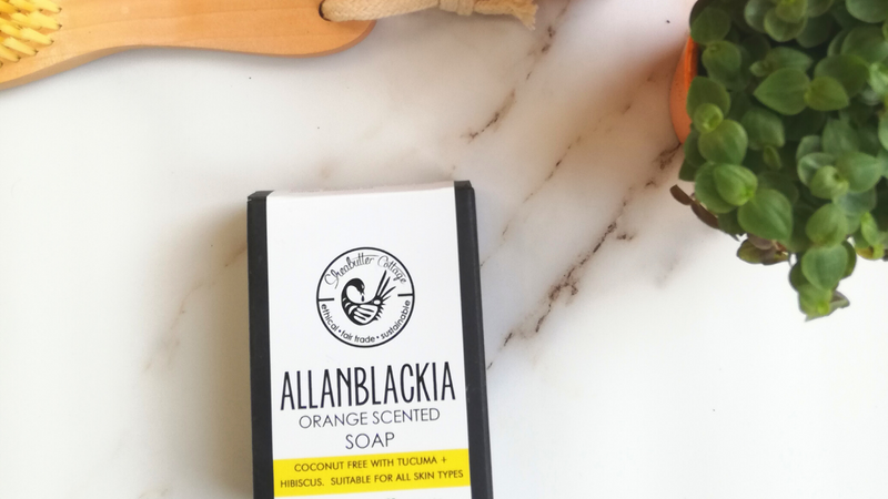Allanblackia soap :  orange