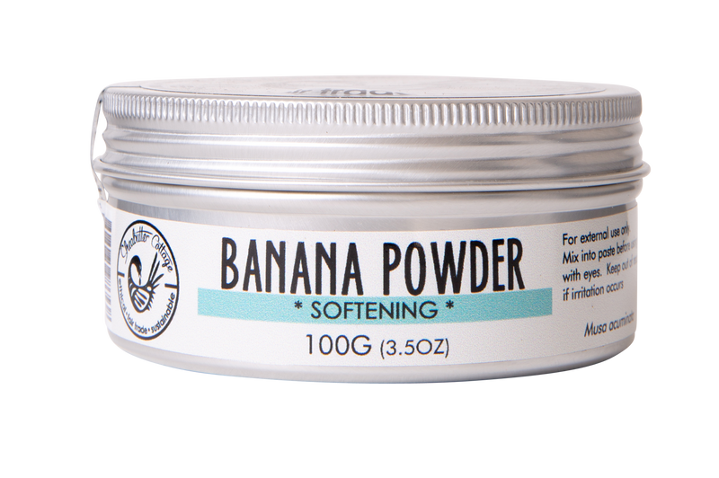 Banana fruit powder